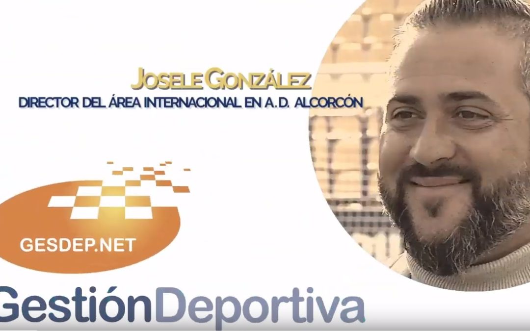 Inauguración de las charlas Gestión Deportiva: Josele González