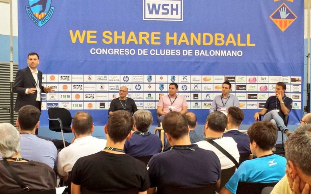 Participación con stand propio en Congreso “We share handball” Esplugues de Llobregat