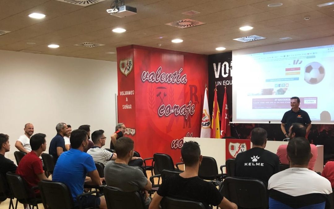 Jornada de formación Gesdep en la Fundación Rayo Vallecano