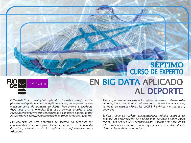 Ponentes en el curso Big Data aplicado al deporte – Universidad de Valladolid