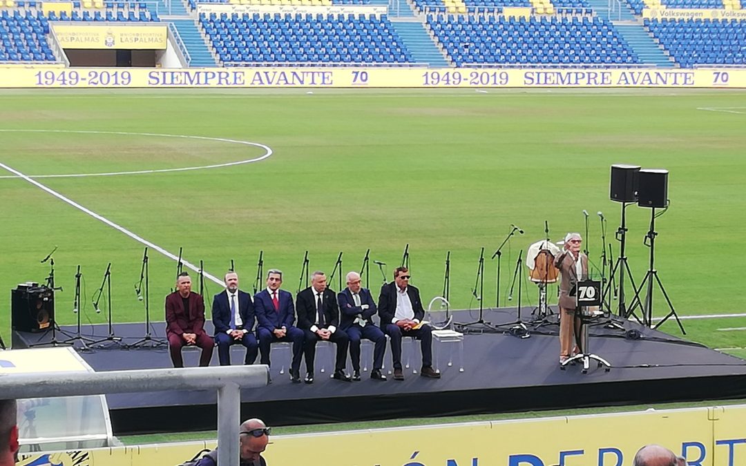 Invitados al 70 aniversario de la fundación de la UD Las Palmas