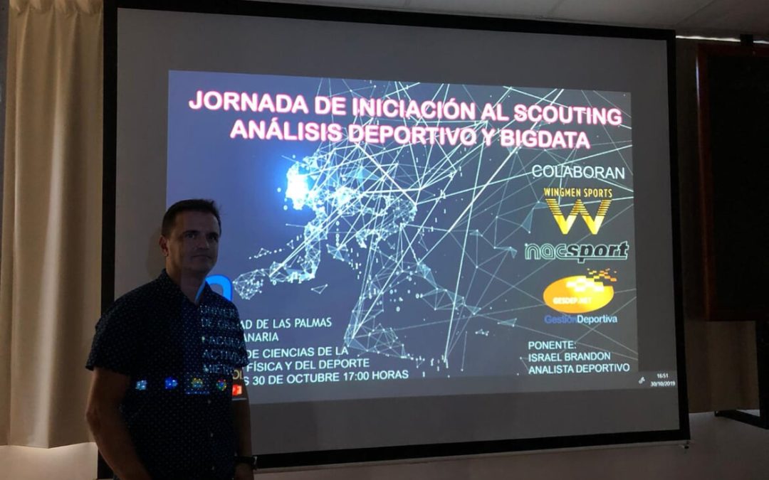 Charla en la Jornada de Iniciación al Scouting, Análisis Deportivo y Bidgdata